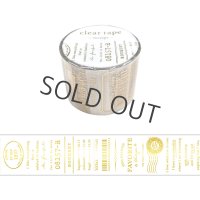 MIND WAVE クリアテープ receipt