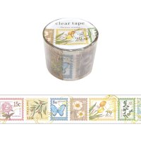 MIND WAVE クリアテープ flower stamp