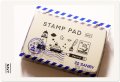 サンビー×eric  STAMP PAD（スタンプパッド） ネイビー