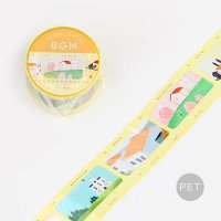 BGM Clear tape Special フィルム・淡黄