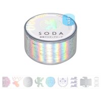キングジム SODA エンブレム（オーロラ箔）
