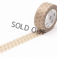 KAMOI mt DECO 麻の葉・真鍮 R （無包装）【10%OFF】