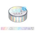 キングジム SODA レース（オーロラ箔）