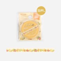 BGM Life 箔押し 5mm フルーツ・ひよこ