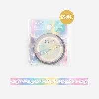 BGM Life 箔押し 5mm カラフル・レース