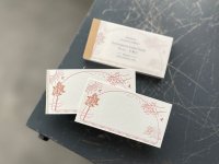 大枝活版室 【活版印刷】Label book niconecoコラボ Dawn・日暮れ