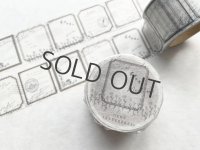 大枝活版室 Masking tape Mellow(brown)