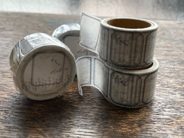 画像3: 大枝活版室 Masking tape Mellow(dark blue)