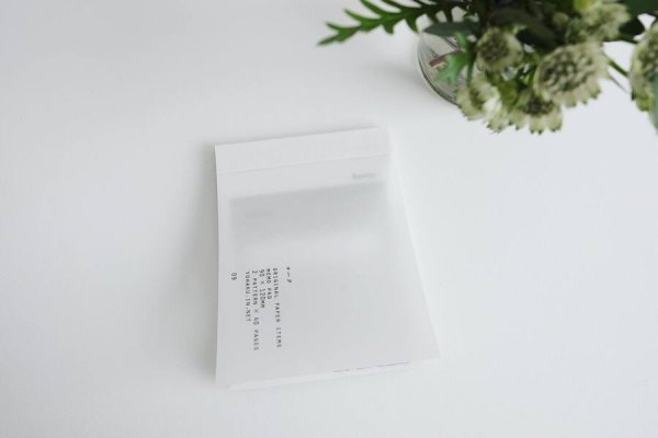 画像3: ヨハク メモ帳 09 領収書