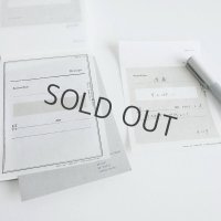 ヨハク メモ帳 09 領収書