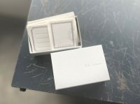 大枝活版室 【活版印刷】Assorted card box / mellow silver