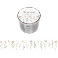 MIND WAVE クリアテープ pick flowers