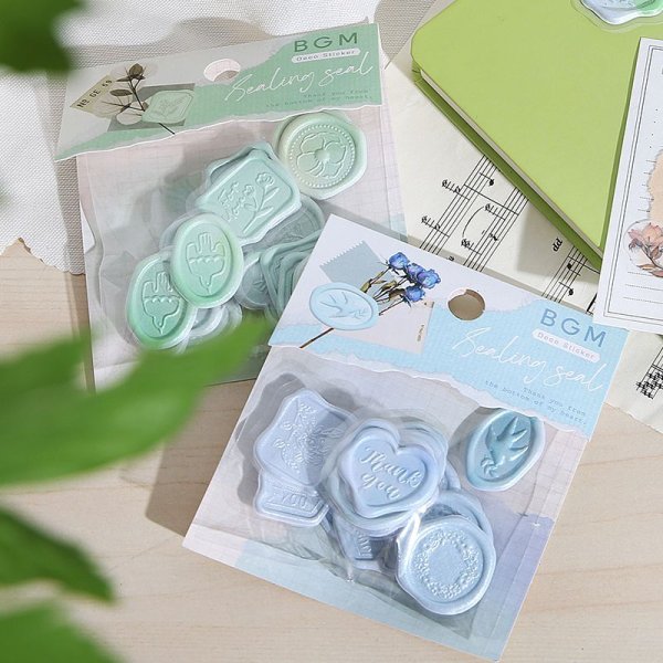 画像5: BGM シーリングシール いろどり・ブルー