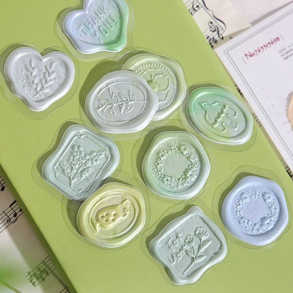 画像3: BGM シーリングシール いろどり・グリーン