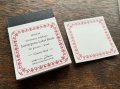大枝活版室 【活版印刷】 niconecoコラボ / Label book Vol.2 / Classic Red