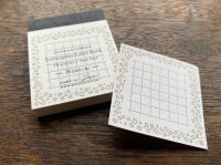 大枝活版室 【活版印刷】 niconecoコラボ / Label book / Hana 花