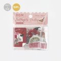 BGM ミックスシール ヴィンテージ・レッド