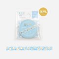 BGM Life 箔押し 5mm 雪の足跡