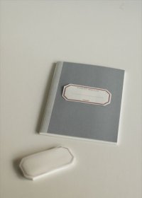 classiky 凸版印刷 水糊ラベルブック (レッド)