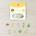 パピアプラッツ mizutama 「フルーツちゃんシリーズ」 フレークシール レモン