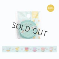 BGM Life 箔押し 5mm お茶時間