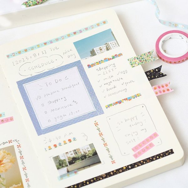 画像4: BGM Life 箔押し 5mm 愛らしい家