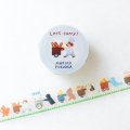 cozyca products 透明マスキングテープ 福岡麻利子 Let’s carry!