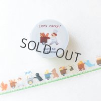 cozyca products 透明マスキングテープ 福岡麻利子 Let’s carry!