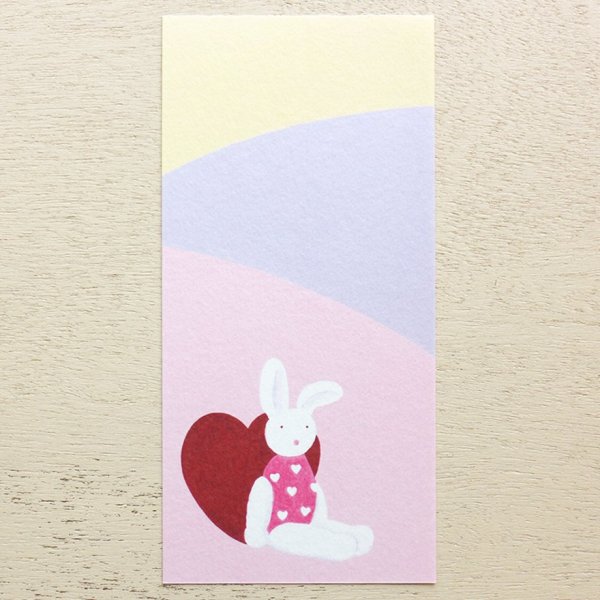 画像7: cozyca products 一筆箋 ひろせべに HEARTS