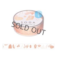キングジム SODA 15mm 箔押し カケラ