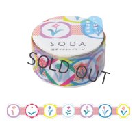 キングジム SODA 20mm 型抜き ワッペン