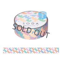 キングジム SODA 15mm 箔押し バード