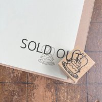 Spicaの庭 スタンプ muuちゃんのはんこ ”ケーキ”