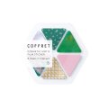 キングジム COFFRET TRIANGLE フォレストグリーン