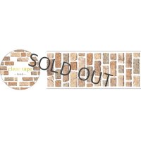 MIND WAVE クリアテープ 30mm 箔押し brick