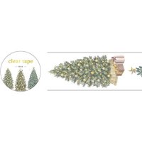 MIND WAVE クリアテープ 30mm 箔押し tree