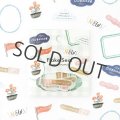 パピアプラッツ ASANEL フレークシール 今日もいつもの手帳時間