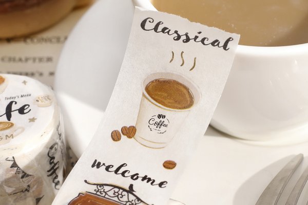 画像14: BGM 箔押しマスキングテープ 今日のメニュー シリーズ