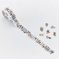 bande マスキングロールステッカー 手帳に住む人たち