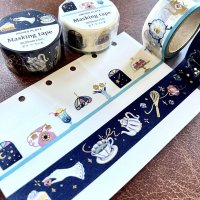 パピアプラッツ ア・ラ・カル堂 金箔入りマスキングテープ