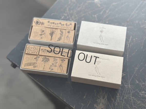 画像1: 大枝活版室 Cute Things from Japan コラボ / stamp box シリーズ