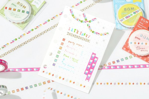 画像3: BGM Life 箔押し 5mm LSG157~162