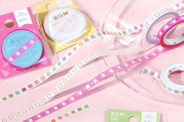 画像4: BGM Life 箔押し 5mm LSG157~162