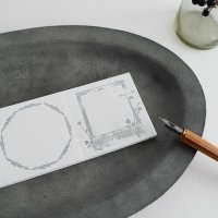 ヨハク 活版のメモ帳 collection grey