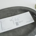 ヨハク 活版のメモ帳 nostalgy grey