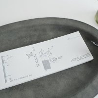 ヨハク 活版のメモ帳 nostalgy grey