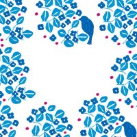 星燈社  ブロックメモ帖 『葉音』しずく色