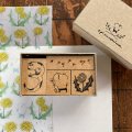 Spicaの庭 スタンプ muuちゃんのはんこ ”3月のたんぽぽセット”
