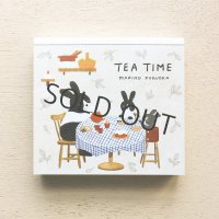 cozyca products ブロックメモ 福岡麻利子 TEA TIME