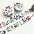 パピアプラッツ eric 金箔入りマスキングテープ シリーズ